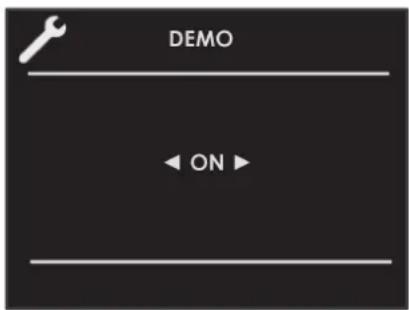 DEMO ← ON ►