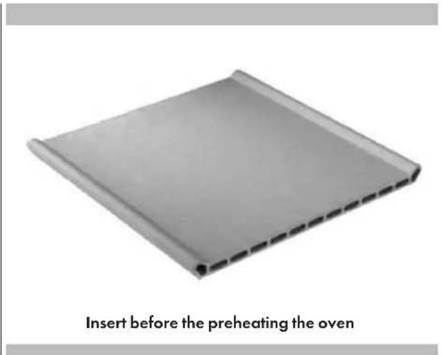 Insert before the preheating the oven