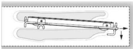Fulgor Milano FCPO 315 P TEM 2F X - To replace an extendable rack: - 2
