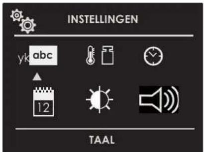 INSTELLINGEN yk abc 12 TAAL