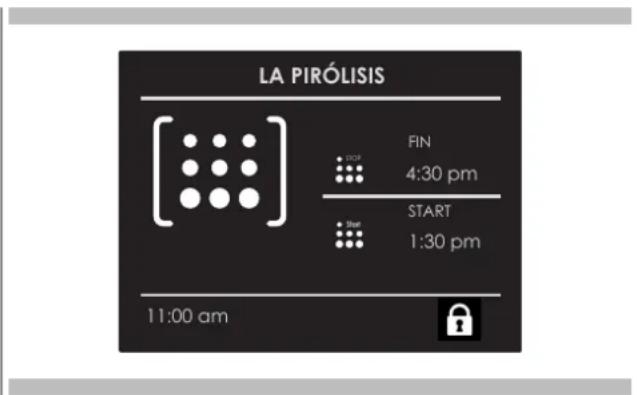 LA PIRÓLISIS FIN 4:30 pm START 1:30 pm 11:00 am