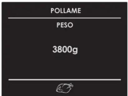 POLLAME PESO 3800g