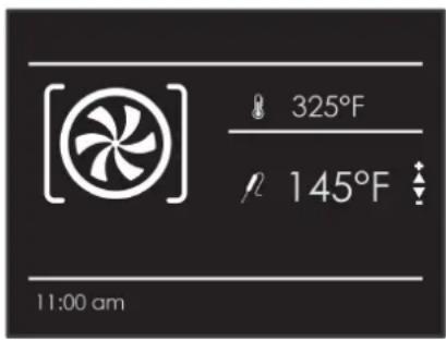 325°F 145°F 11:00 am