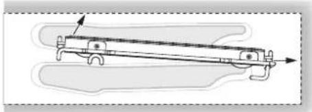 Fulgor Milano FCPO 315 P TEM 2F X - To remove extendable rack from the oven: - 1