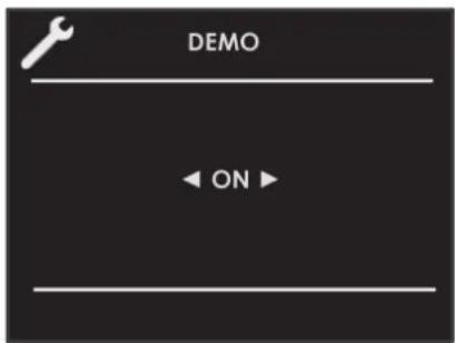 DEMO ← ON ►
