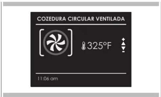 COZEDURA CIRCULAR VENTILADA 325°F 11:06 am