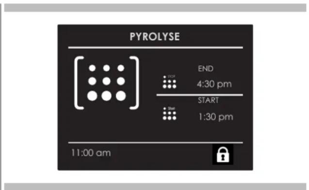 PYROLYSE END 4:30 pm START 1:30 pm 11:00 am