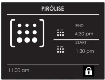 PIRÓLISE END 4:30 pm START 1:30 pm 11:00 am