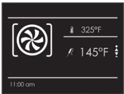 [325°F 145°F 11:00 am