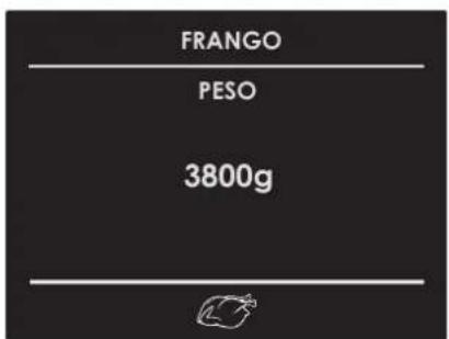 FRANGO PESO 3800g