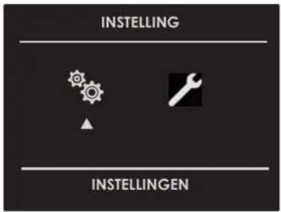 INSTELLING INSTELLINGEN