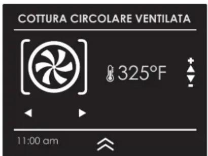 COTTURA CIRCOLARE VENTILATA 325°F 11:00 am