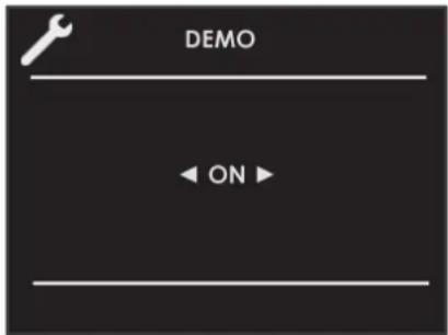 DEMO ← ON ►
