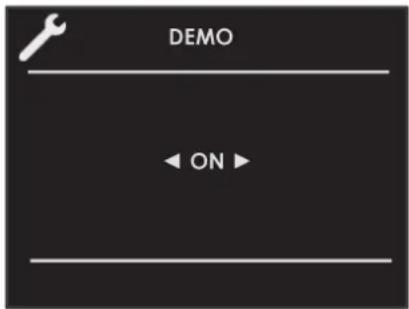 DEMO ← ON ►