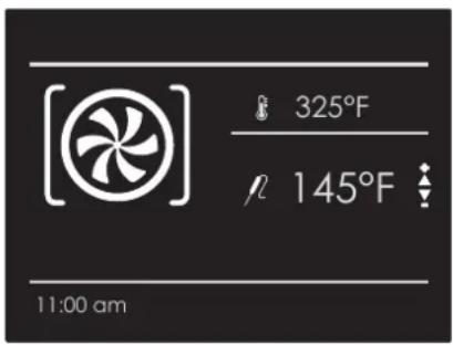[325°F 145°F 11:00 am