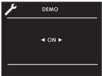 DEMO ← ON ►