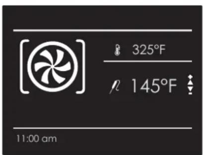 325°F 145°F 11:00 am