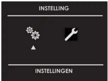 INSTELLING INSTELLINGEN
