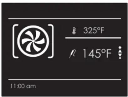 [325°F 145°F 11:00 am