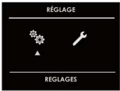 RÉGLAGE REGLAGES