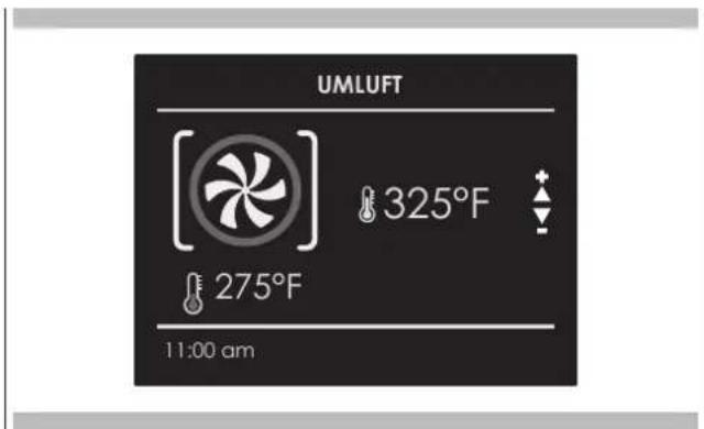 UMLuft 325°F 275°F 11:00 am