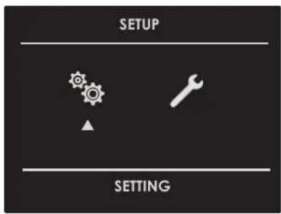 SETUP SETTING