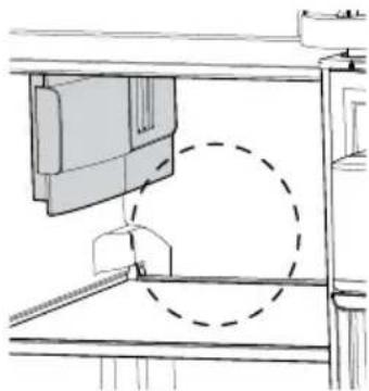 FRIGIDAIRE GRSC2352AD - Damper/Air Filter Housing - 1