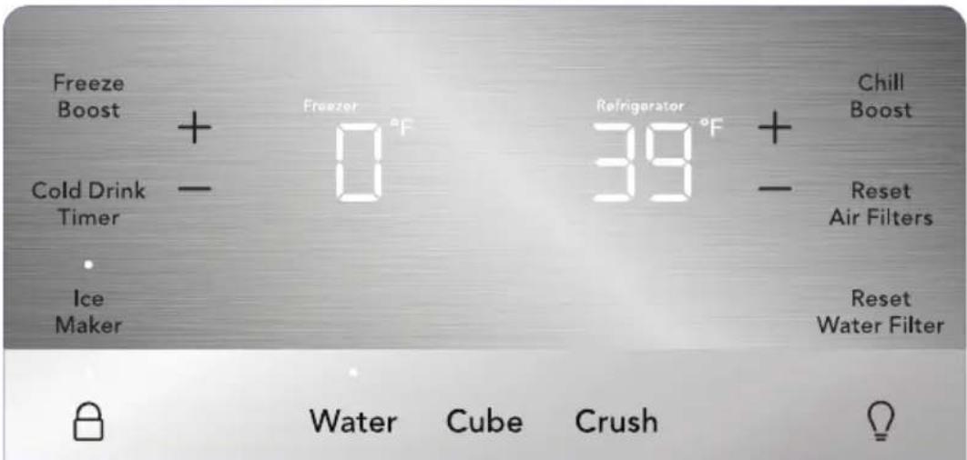 FRIGIDAIRE GRSC2352AD - Mode veille - 1