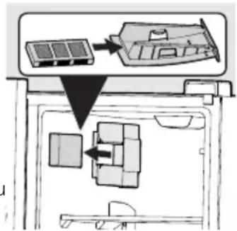 FRIGIDAIRE GRSC2352AF - Remplacement du filtré à air - 1