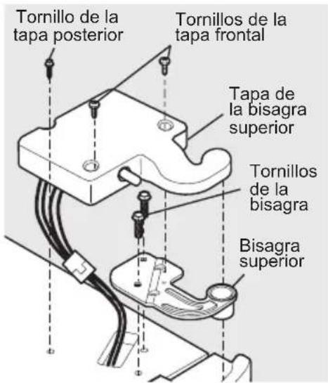 FRIGIDAIRE GRSC2352AF - Para qitar la puerta del Refrigerador: - 1