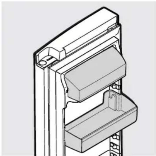 FRIGIDAIRE GRSC2352AF - Espaces de rangement de la porte - 1