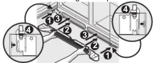 FRIGIDAIRE GRSC2352AF - Pour installer la grille de protection - 1