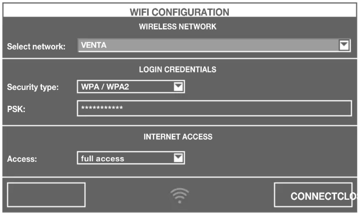 Venta LW62 Wifi - WIFI CONFIGURATIE - 1