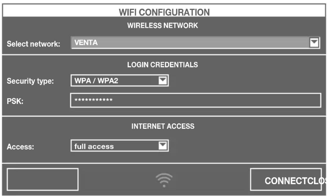 Venta LW62 Wifi - CONFIGURAZIONE WIFI - 1
