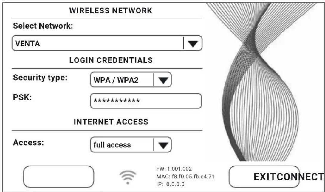 Venta AH902 Professional - WIFI-KONFIGURAATIO - 1