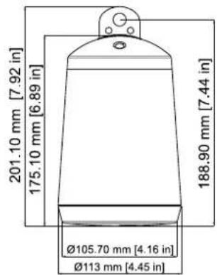 ELECTRO-VOICE EVIDP2.1 - Dimensions - 1