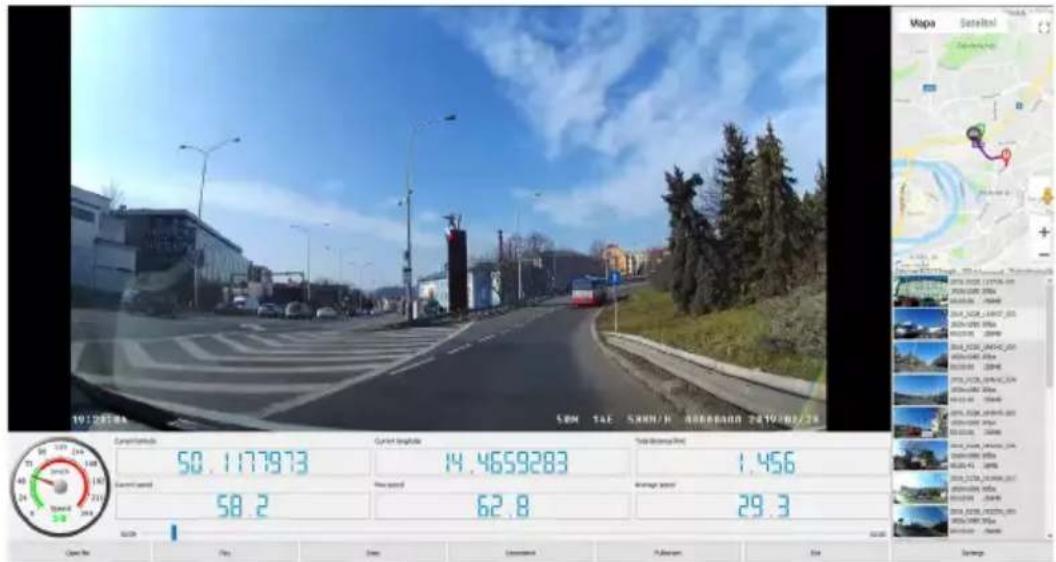 Lamax T6 - 10) Softverski player – GPS player - 1