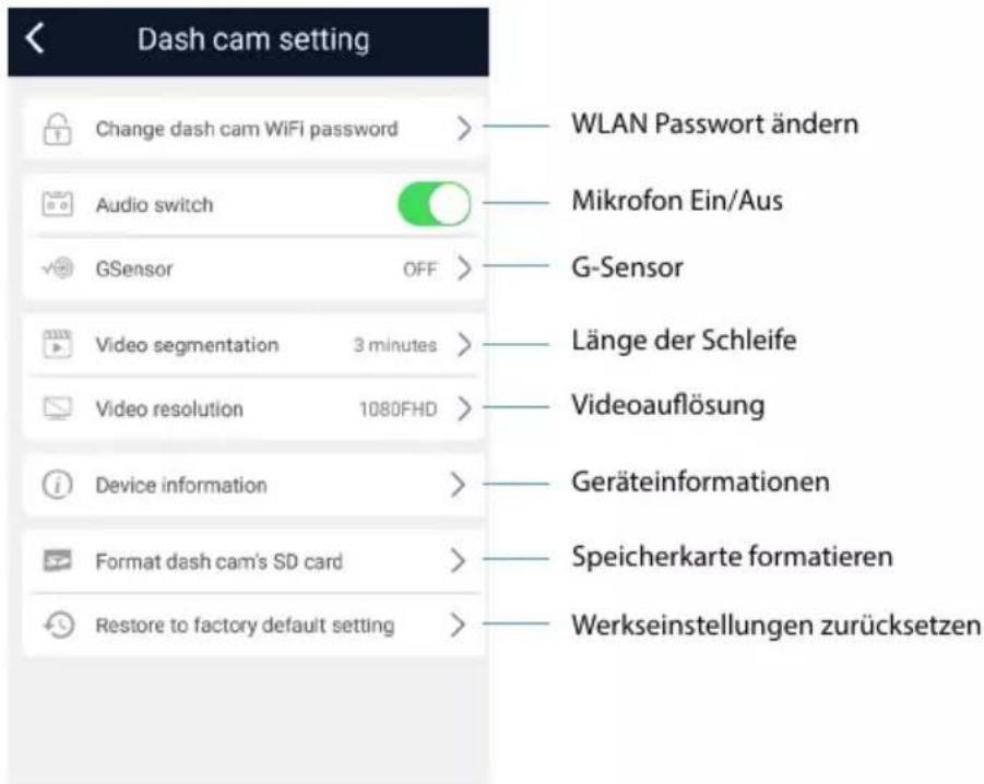 Lamax T6 - 9) Steuerung der Applikation - 2