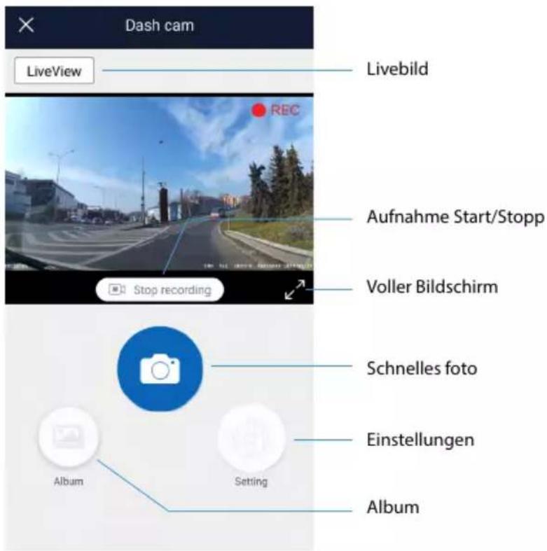 Lamax T6 - 9) Steuerung der Applikation - 1