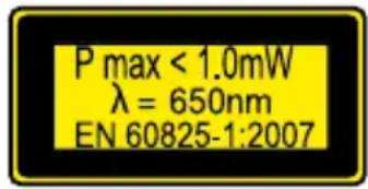POWERFIX HG03067 - Riesgo de radiación láser - 2