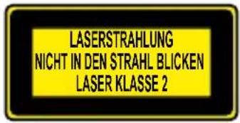 POWERFIX HG03067 - Gefahr durch Laserstrahlung - 1