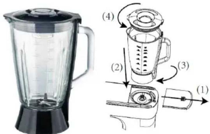 CONTINENTAL EDISON CERP1200GB - BLENDER (MELANGEUR) - 1