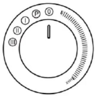 CONTINENTAL EDISON CERP1200GB - BOUTON DE CONTROLLE - 1