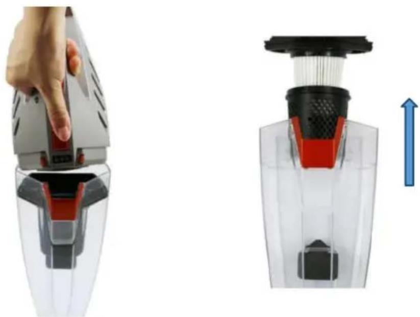 CONTINENTAL EDISON CEVCBSFPB - CLEANING DUST CONTAINER AND FILTER - 1