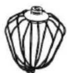 CONTINENTAL EDISON CERP1300N - CHOIX DE L'ACCESSOIRE ADAPTÉ FOUET, BATTEUR, CROCHET, - 3