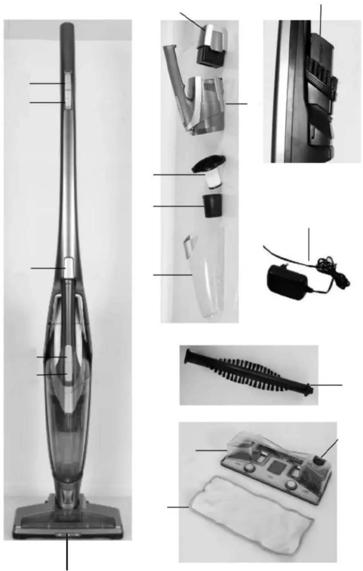 CONTINENTAL EDISON CEVCL230 - Description of the parts - 1