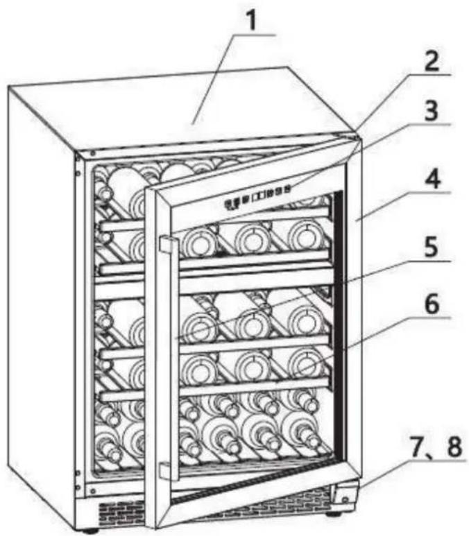 CONTINENTAL EDISON CECWC2Z44BE - PRODUCT DESCRIPTION - 1