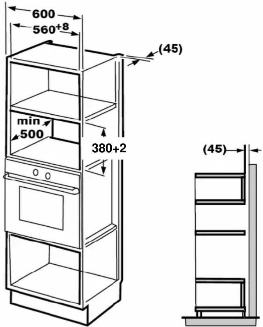 CONTINENTAL EDISON CEMO25GEB2 - Please Read the Manual Carefully Before Installation - 3