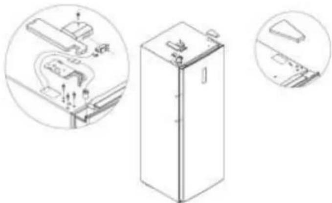CONTINENTAL EDISON CECUF235NFW - DOOR CONVERSION - 4