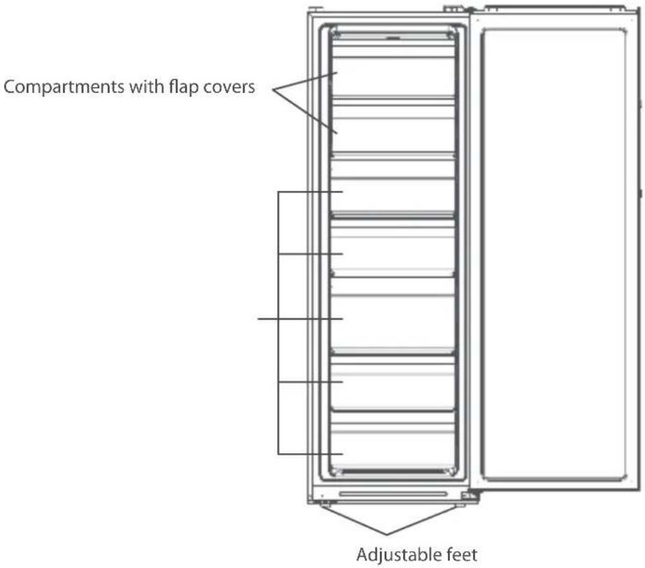 CONTINENTAL EDISON CECUF235NFW - INSTALLATION INSTRUCTIONS - 1